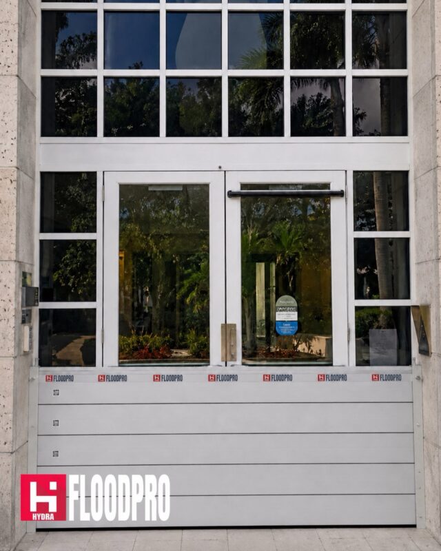 Your front door is one of the most important points to protect before a storm.

This HydraFloodPro barrier system is designed to help reduce flood risk at the main entry, giving the building an added layer of protection when water levels rise. Clean installation, removable panels, and dependable storm preparation for commercial properties.

Protect the door. Protect what’s inside.

#hydrafloodpro #floodprotection #commercialprotection #stormready #hurricanepreparednes
