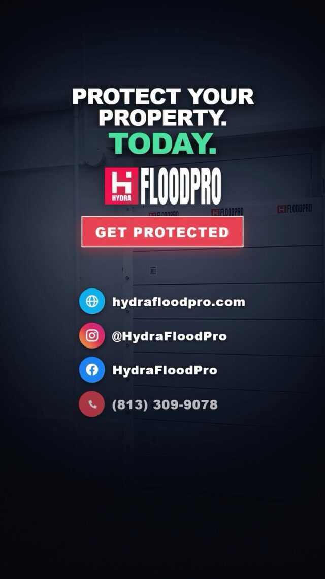 When a street floods, the water doesn’t stop — it just keeps moving until it finds the next opening. Your neighbor already covered their doors and windows, so it moves on to the house that didn’t. HydraFloodPro seals those same openings on your home, and once the storm passes you take it down and store it for the next one. Don’t be the one house on the block without it.

#HydraFloodPro #FloodProtection #HurricaneSeason #StormPrep #HomeProtection