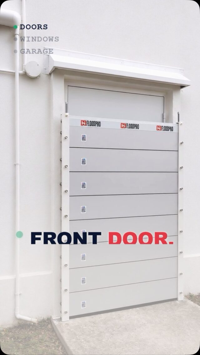 Water doesn’t pick one way in. It finds the front door, the windows, the garage, and any other opening it can reach. That’s why we don’t protect just one spot. We measure every opening in your home and fit a barrier to each one, so when the season comes, your house is sealed where it matters. Front door, every window, even the garage. Anywhere water enters, we seal it.

#HydraFloodPro #FloodProtection #FloridaHomes #HurricaneSeason #FloodBarrier