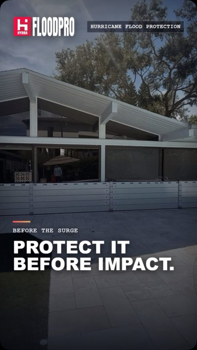 The next storm doesn’t care about your sandbags. 🌀

HydraFloodPro modular flood barriers protect your doors, garages, and windows when the surge comes.

✅ Installed by a local Florida team
✅ Custom fit per opening
✅ Reusable storm after storm
✅ Not sandbags. Not plywood. Real protection.

Protect your home BEFORE the hurricane lands not after.  #hurricaneseason #hurricaneseason2026 #floodprotection #floridahomeowners #floridaliving